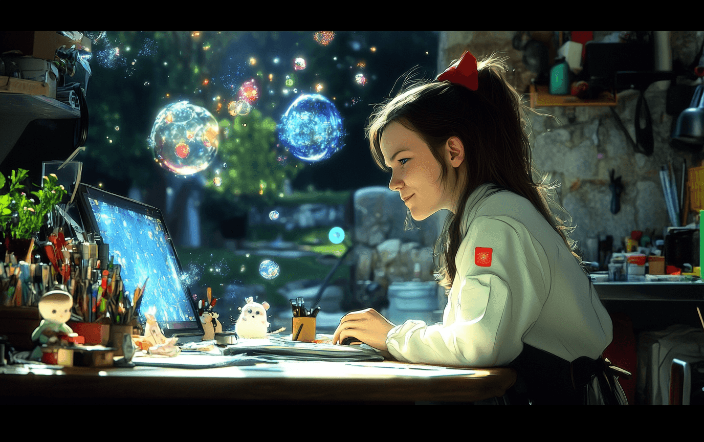 Создайте впечатляющее 3D-художник-портфолио для будущего вашего ребенка!